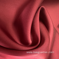 Red Color Pure Polyester Textile for Garments